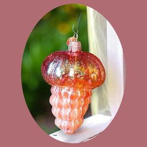 2004 Old World Glass Jellyfish Christmas Ornament German